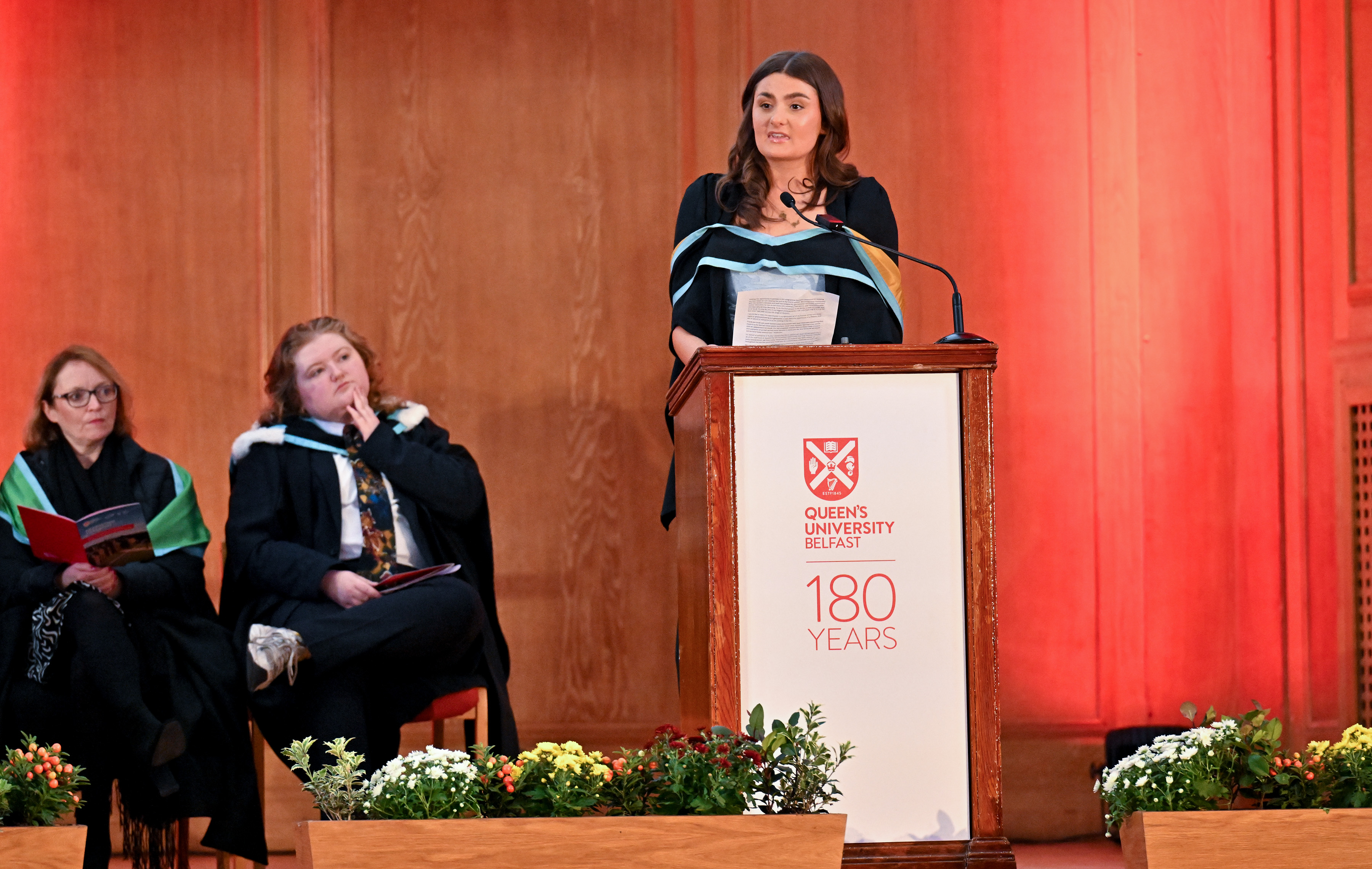 Emma McAllister at RCITY graduation