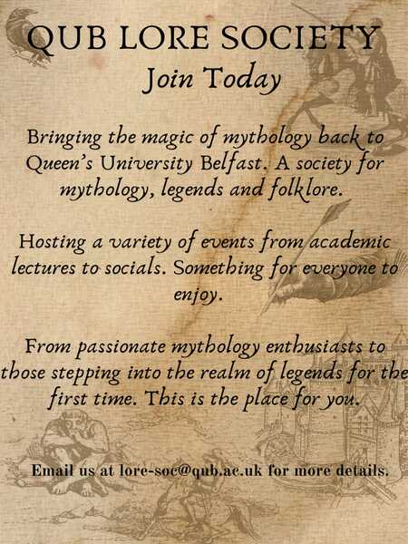 2025 Lore Society sign up leaflet