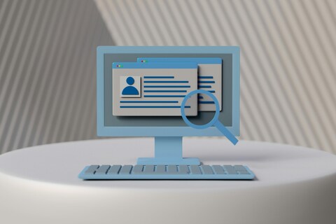 Computer privacy graphic